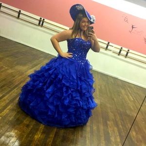 $190 for hat hoop and dress size 16